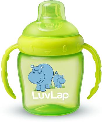 LuvLap Hippo Spout Sipper for Infant/Toddler, 225ml,