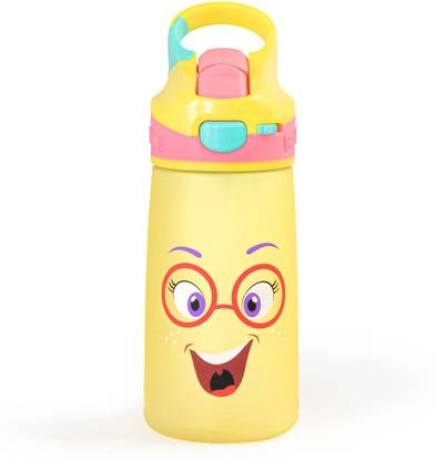 Rabitat Yellow Sizzle Snap Lock Tritan Sipper Water for Kids