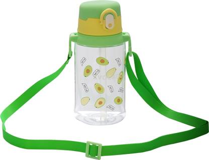 GUCHIGU Baby Sipper Bottle with Drawstring, BPA free Baby Training Silicone Straw Cup