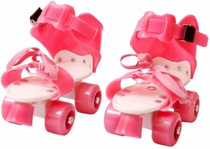 NHI INTERNATIONAL Roller skates for boys and girls in line skating shoe. Quad Roller Skates - Size 4-8 UK