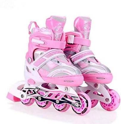 JR CLUB Inline Skating Shoe Quad Roller Skates - Size 10 UK