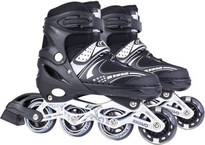 Lyrovo Adjustable In-line Skates - Size (J11-2) UK