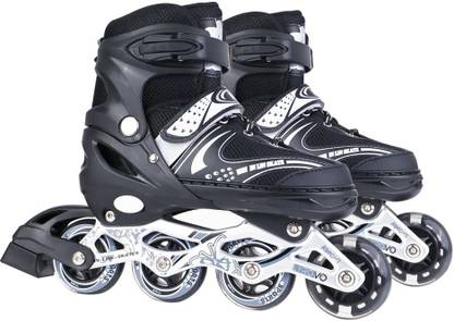 OVERSPREAD INTERIOR HUB Adjustable Inline Roller Skates For Men and Women In-line Skates - Size 36 UK