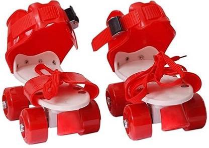 Wild Panda Lite Shoes for Kids,Unisex in-line (Age Group 7-15 Years) Quad Roller Skates - Size 12 CM -16 CM UK