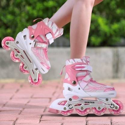 Egoist Skating in-line Shoe Have Different Size and with PU LED Wheel in-line Skates In-line Skates - Size 6-9 UK