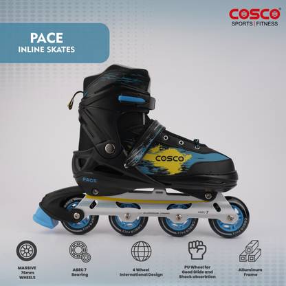 COSCO Inline Skate PACE Shoe Skates - Size 43-46 UK