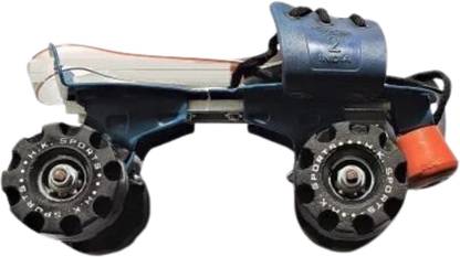 HK Sport & Toys Size Adjustable Quad Roller Skates with adjusting key Quad Roller Skates - Size 4-9 UK