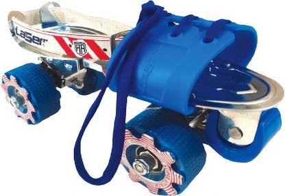 LASER Super Attack Next Generation Roller Skates With Break Quad Roller Skates - Size 34-44 Euro