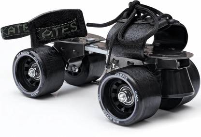 Jaspo Big Boss Adjustable Quad Roller Skates Suitable for Age Group Quad Roller Skates - Size 1-7 UK