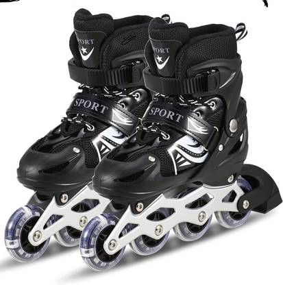PYXBE Skating Shoe have different size and with PU LED wheel In-line Skates top In-line Skates - Size 6-9 UK