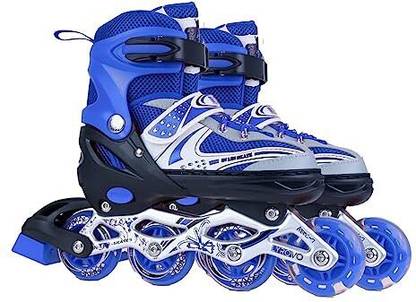 Couchly Inline Skates with Flashing Wheel In-line Skates - Size Free UK