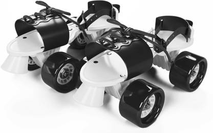 Jaspo Rapido Adjustable Roller Skates for Junior Age Group (3-5 Years Unisex) Quad Roller Skates - Size 11-13 UK