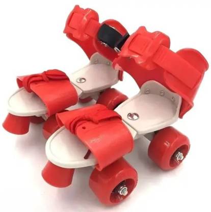 Kidmuch Adjustable Multi Quad Shoe Roller Skates for Kids | Quality Skates Quad Roller Skates - Size Adjustable UK
