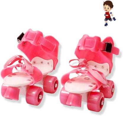 Varnicart Roller Skates For Kids Age Group 5-15 Years Adjustable Inline Skating Shoes, In-line Skates - Size Free UK