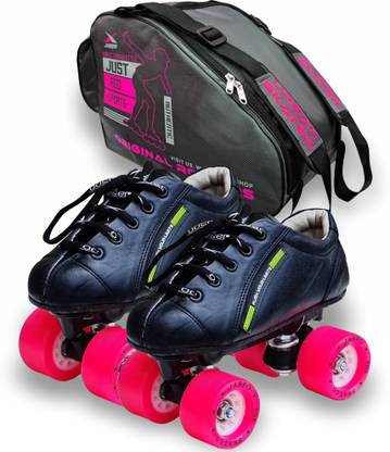 Jaspo Sprint Pro 10 Quad Shoes Fixed Body Roller Skates Approximate Beginners(22.5 cm) Shoe Skates - Size 2 UK