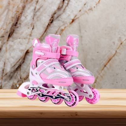 SEKHMET Pink Sketing In-line Skates - Size 6-9 UK