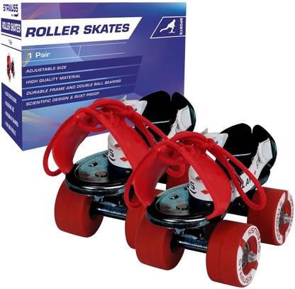 Strauss Baby Quad Roller Skates - Size For (4 to 6 Years)