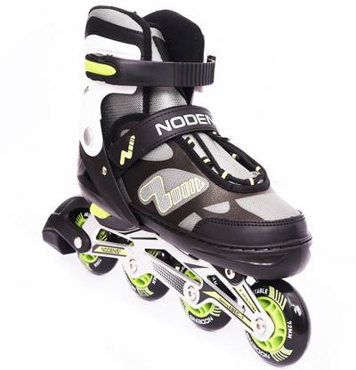 NODENS Adjustable Inline Skates Beginner Skates for All Boys and Girls In-line Skates - Size 30-33 Euro