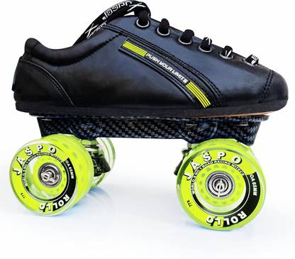 Jaspo Pro Hyper-X Furious High Speed Quad for Professional and Intermediate Users Shoe Skates - Size 3 UK