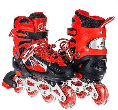 Impala Inline Skates with Adjustable Length Skate for 10 Up Year Boys and Girls In-line Skates - Size 7-10 UK
