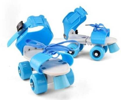 Toy Arena Adjustable unisex Roller Skates with front brake for kids age 512 years Quad Roller Skates - Size 5-9 UK