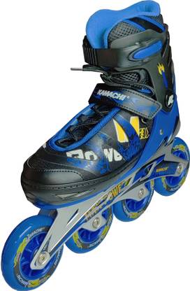 Microtics Adjustable Inline Skates Roller Blades for Girls and Boys In-line Skates - Size 33-37 Euro