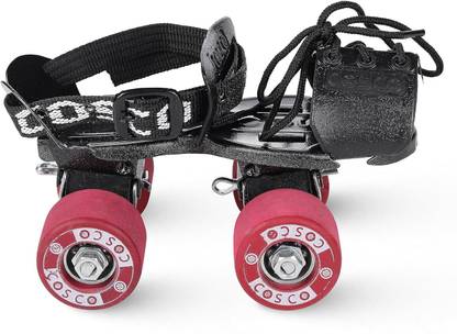 cosco fitness Unisex Adjustable Tenacity Super Roller Skates Outdoor Shoe Skates - Size Free UK