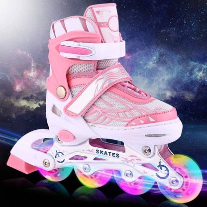 Aarav Enterprises INLINER SKATES 3-9 YEAR In-line Skates - Size 3-9 UK