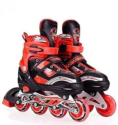 CountryLink Outdoor Skating Shoes Roller Blades with Featuring Wheels for Skating Beginners In-line Skates - Size Free  UK