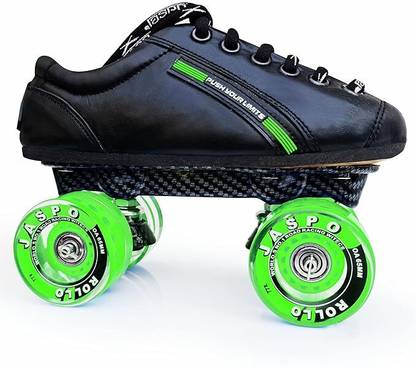 Jaspo Pro Hyper-X Furious High Speed Quad for Professional and Intermediate Users Shoe Skates - Size 6 UK