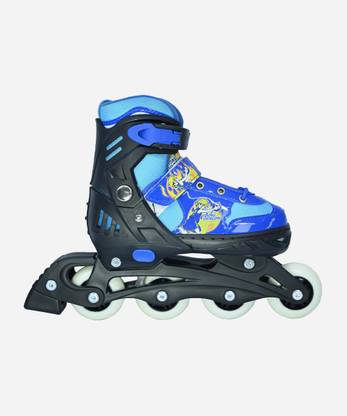 Recto Skate Adjustable Inline Skate Flying Dragon (Size- Large) In-line Skates - Size 39-42 Euro