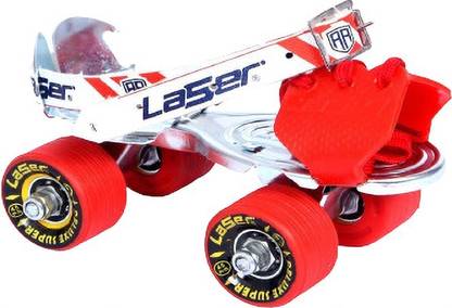 LASER Baby Delux Super Next Generation Roller Skates Quad Roller Skates - Size 25-33 Euro