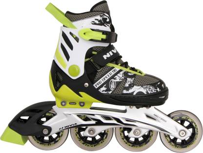 NIVIA Pro Speed इन-लाइन स्केट्स साइज: 3-5 UK