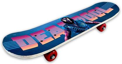 S.V.Enterprises Deadpool Skateboard 23 inch x 6 inch 23 inch x 6 inch Skateboard 23 inch x 6 inch Skateboard