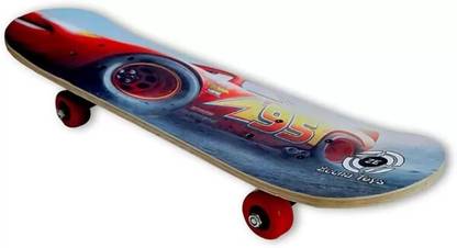 Basha mall Skateboard, Wheels Skate Boards, Long Board, for Kids 5 inch x 17 inch Skateboard