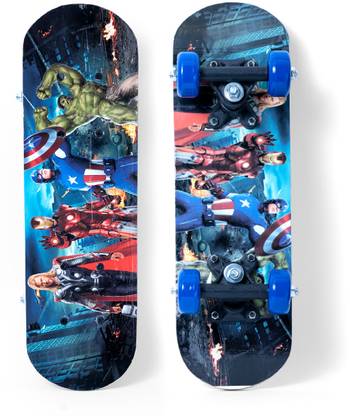 eVocative Avengers Skateboard, 7 Layer Skateboard for Boys, Kids, Youth, Adults 5 inch x 17 inch Skateboard