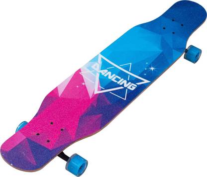 IRIS Maple Longboard Cruiser for Cruising, Carving, Free-Style and Downhill 42 inch x 9.5 inch Skateboard