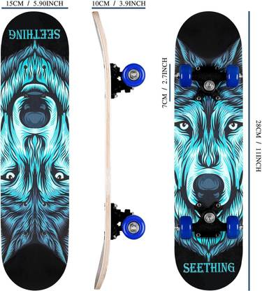 Star Work G.Duck Skateboards for Youths Teens Kids Girls Boys Beginners 5 inch x 23 inch Skateboard