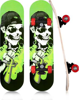 Star Work Skateboard with Upgraded Widened Wheels,for Adult/Kids Balance Development 5.9 inch x 11 inch Skateboard