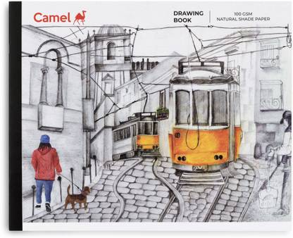 Camlin Big Soft Cover Design Drawing Book 36 Pages Sketch Pad