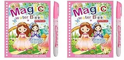 Shopeleven Masic Water Book Image Visible Reusable Activity Magic Pen Painting Drawing Pad Sketch Pad