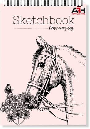 anokhabookhouse sketchbook for drawing ,artist sketchbook size A4 (skethbook_ak1) Sketch Pad