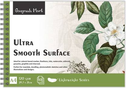 Ganymede Mart A4_Weave Textured Sketch Pad