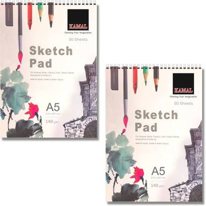 KrsnaCreations Sketch Book for Alcohol Markers Sketch Pad