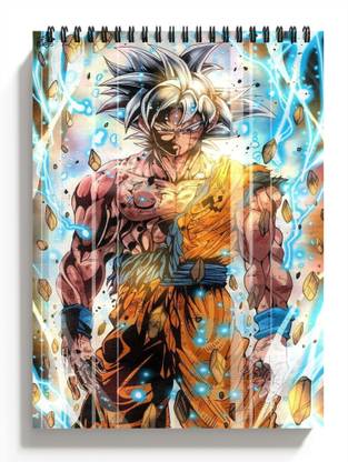 PRINTHUBS A4 Anime Sketchbook for Artists, Students & Kids Drawing Copy 100 Pages S97 Sketch Pad