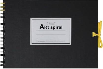 Maruman ART SPIRAL Sketchbook | F1 | Black | Made In Japan Sketch Pad