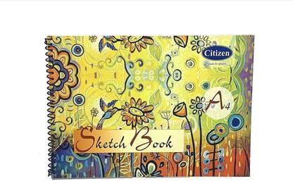 Your's Favourite A4 Size Sketchbook 100 Pages in one sketch Book ( Pack of 1) Sketch Pad