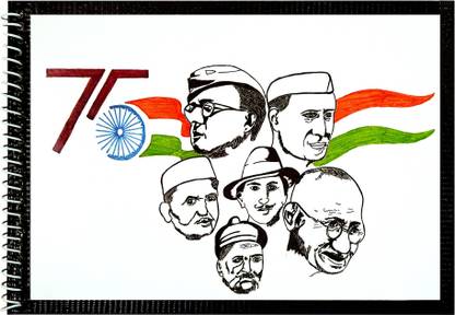 GitiTech Freedom fighter, Drawing Books Sketch Pad