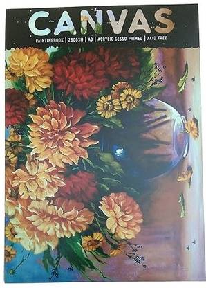 ANUPAM CANVAS PAINTING BOOK A5 400 GSM Sketch Pad