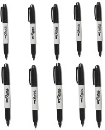 Sharpie Super Permanent Markers Big Size Fine Point Black Fine Nib Sketch Pens